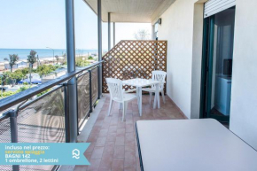 Senigallia, bilocale sul mare con spiaggia inclusa - SE004